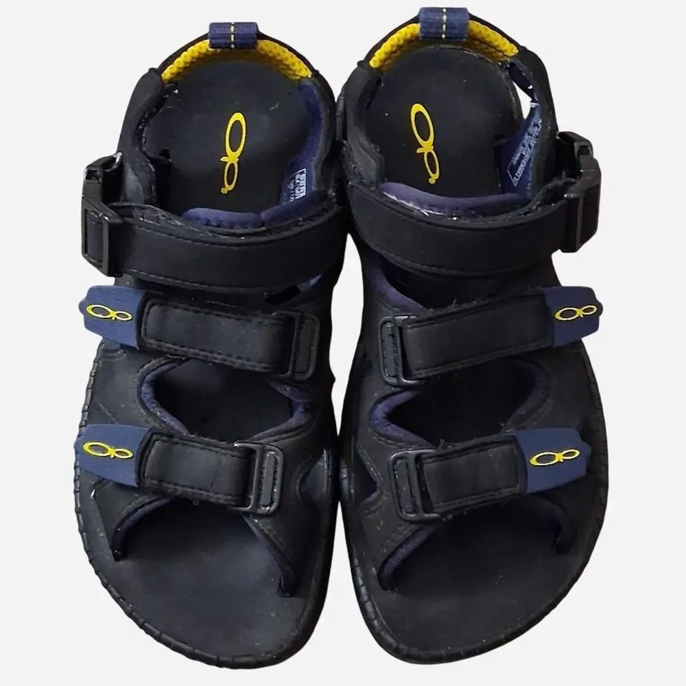 Ocean-pacific Men's Yellow and Navy Sandals